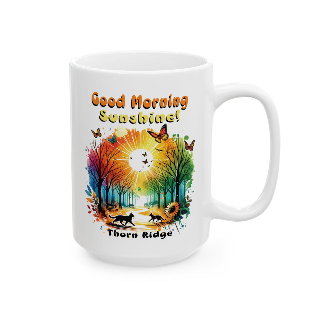 Good Morning Sunshine mug by Thorn Ridge®