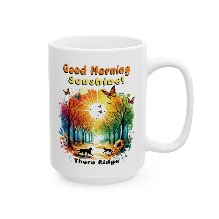 Good Morning Sunshine mug by Thorn Ridge®