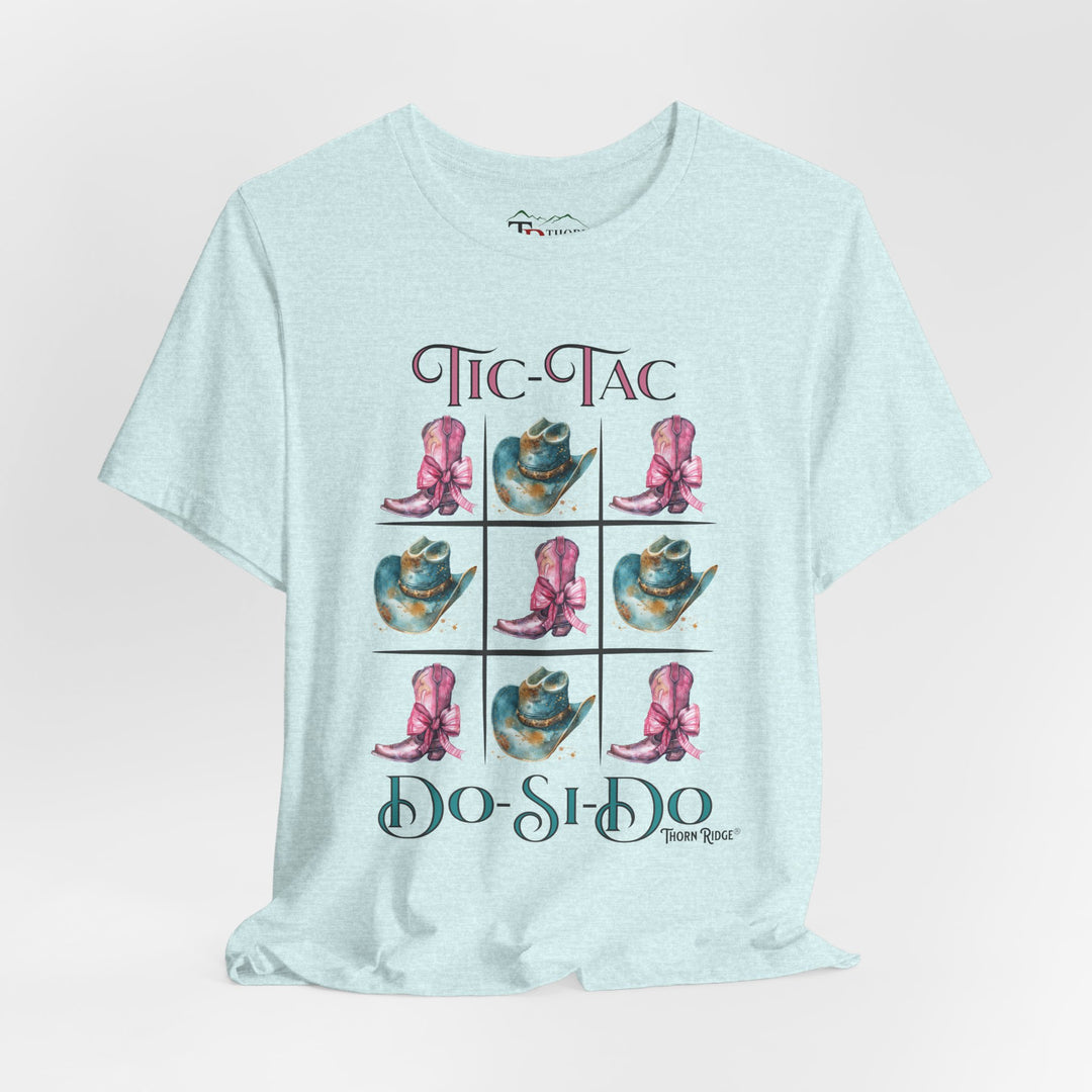 Tic-Tac Do-Si-Do Fun Graphic Tee