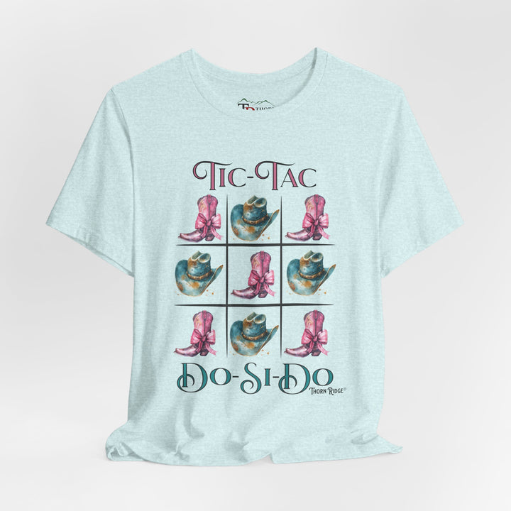 Tic-Tac Do-Si-Do Fun Graphic Tee