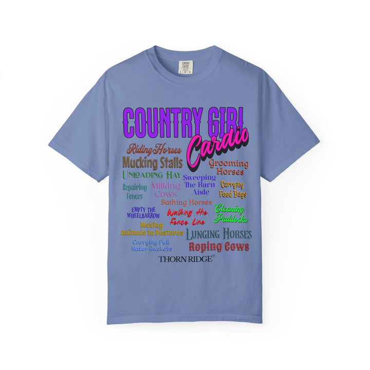 Country Girl Cardio graphic tee by Thorn Ridge®