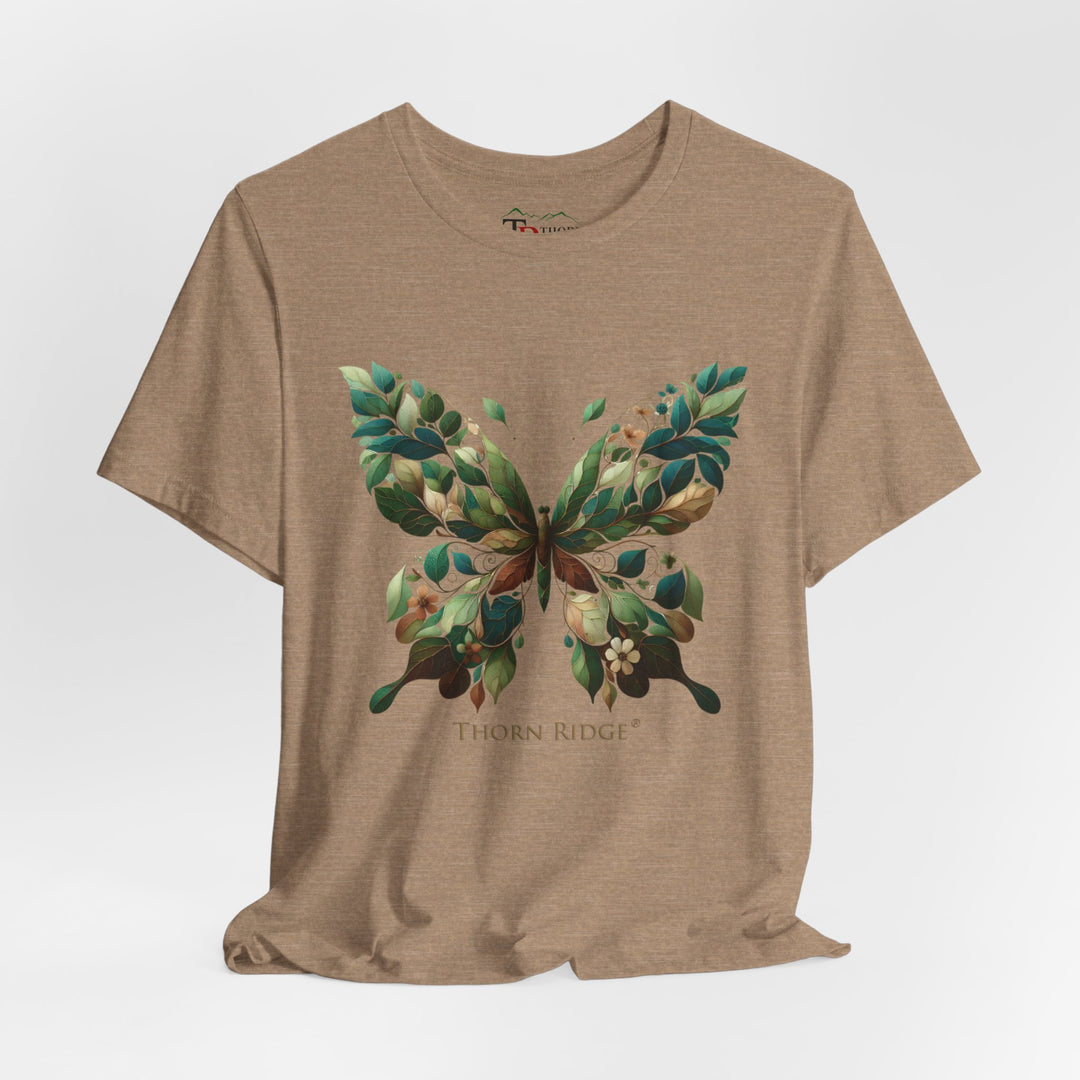 Leaf Butterfly graphic tee labeled Thorn Ridge®