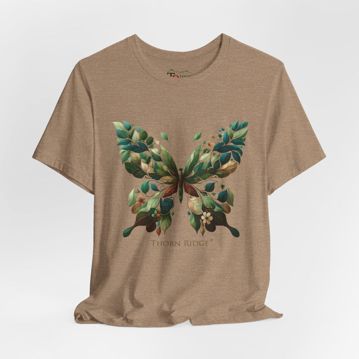 Leaf Butterfly graphic tee labeled Thorn Ridge®