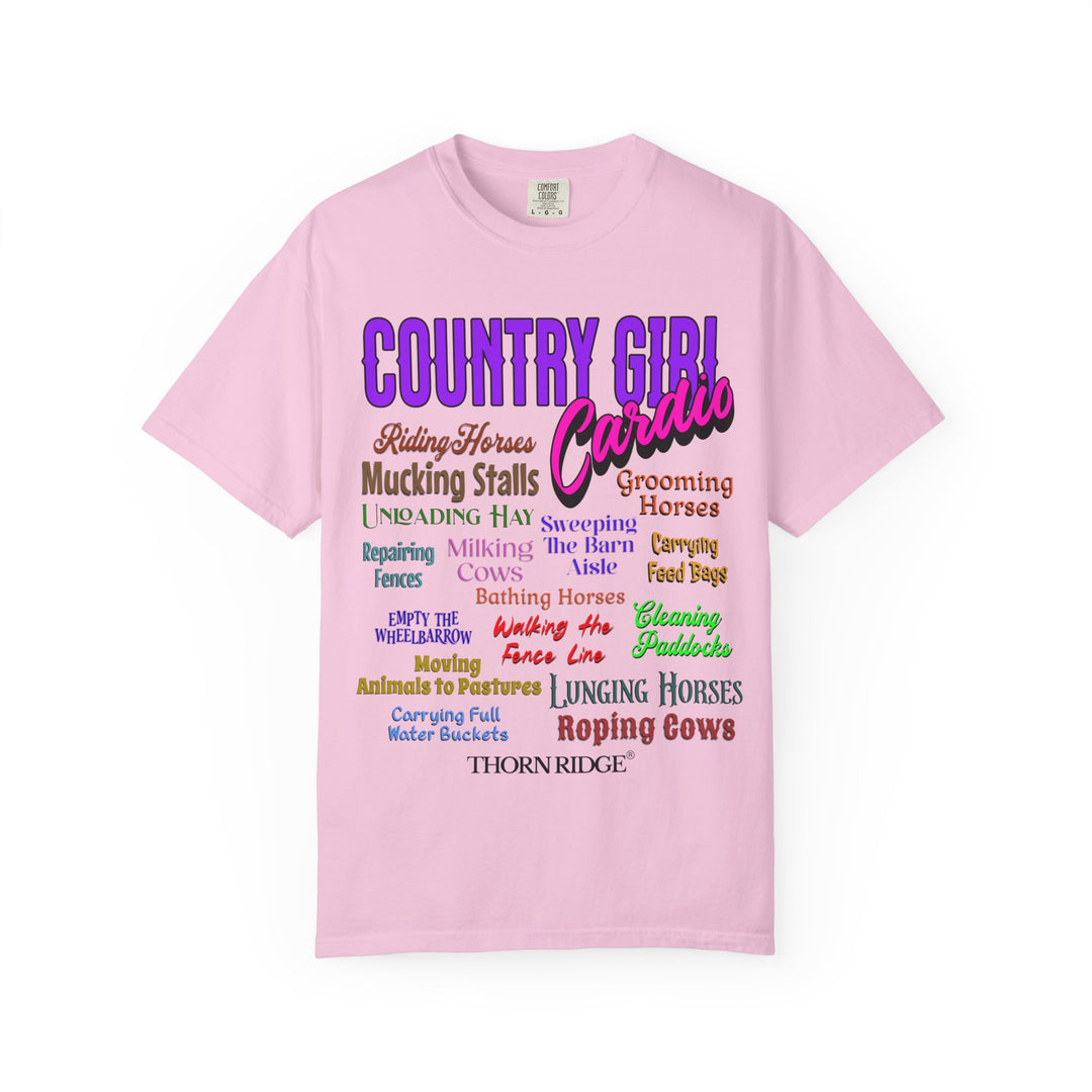 Country Girl Cardio graphic tee by Thorn Ridge®