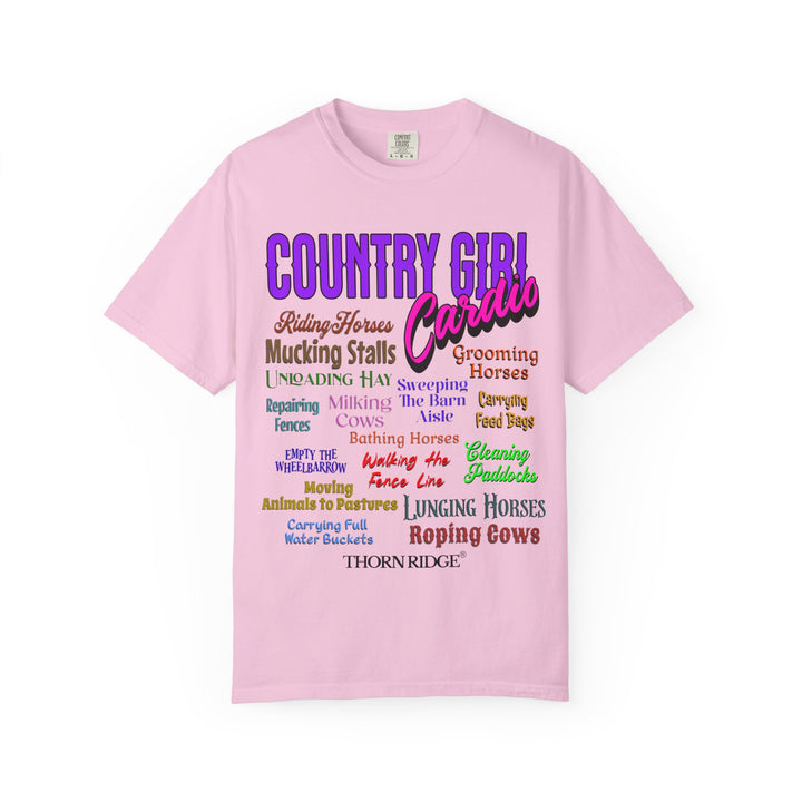 Country Girl Cardio graphic tee by Thorn Ridge®