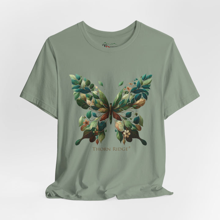 Leaf Butterfly graphic tee labeled Thorn Ridge®