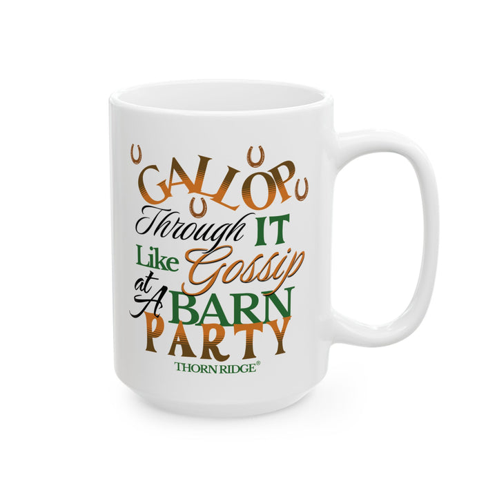 Gallop Through It mug by Thorn Ridge®