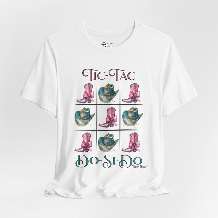Tic-Tac Do-Si-Do Fun Graphic Tee