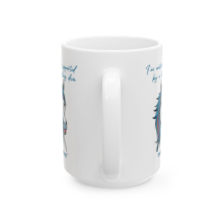 Hay Eating Diva mug by Thorn Ridge®