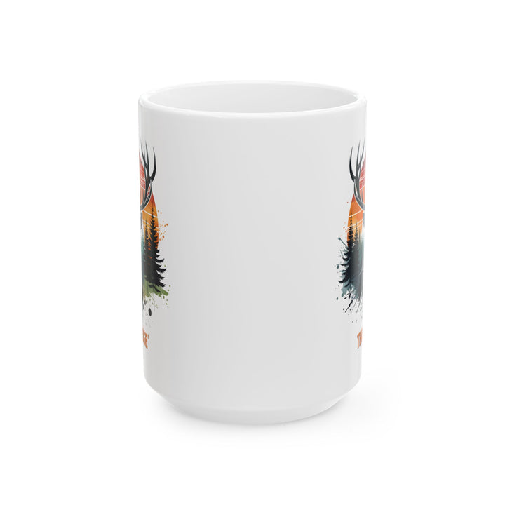 Buck at Sunset mug by Thorn Ridge®