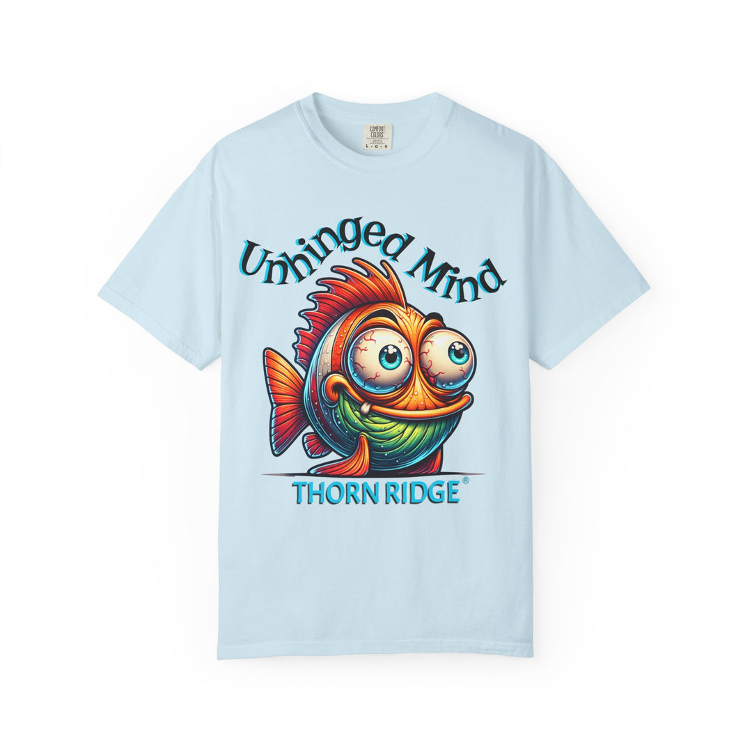 Unhinged Mind crazy looking fish graphic tee by Thorn Ridge®