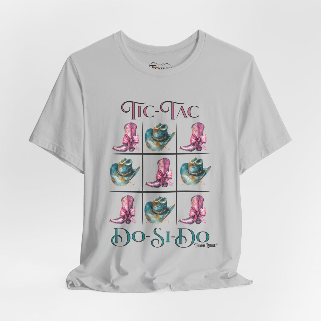 Tic-Tac Do-Si-Do Fun Graphic Tee