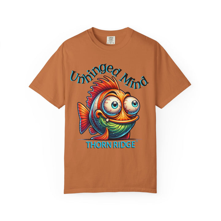 Unhinged Mind crazy looking fish graphic tee by Thorn Ridge®