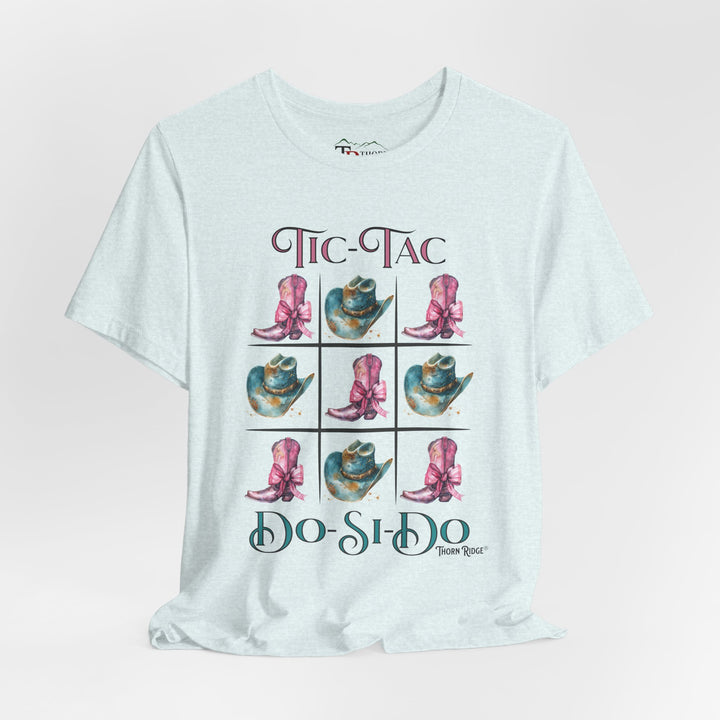 Tic-Tac Do-Si-Do Fun Graphic Tee