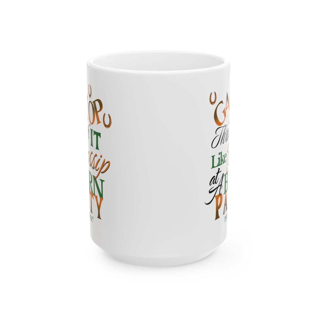 Gallop Through It mug by Thorn Ridge®