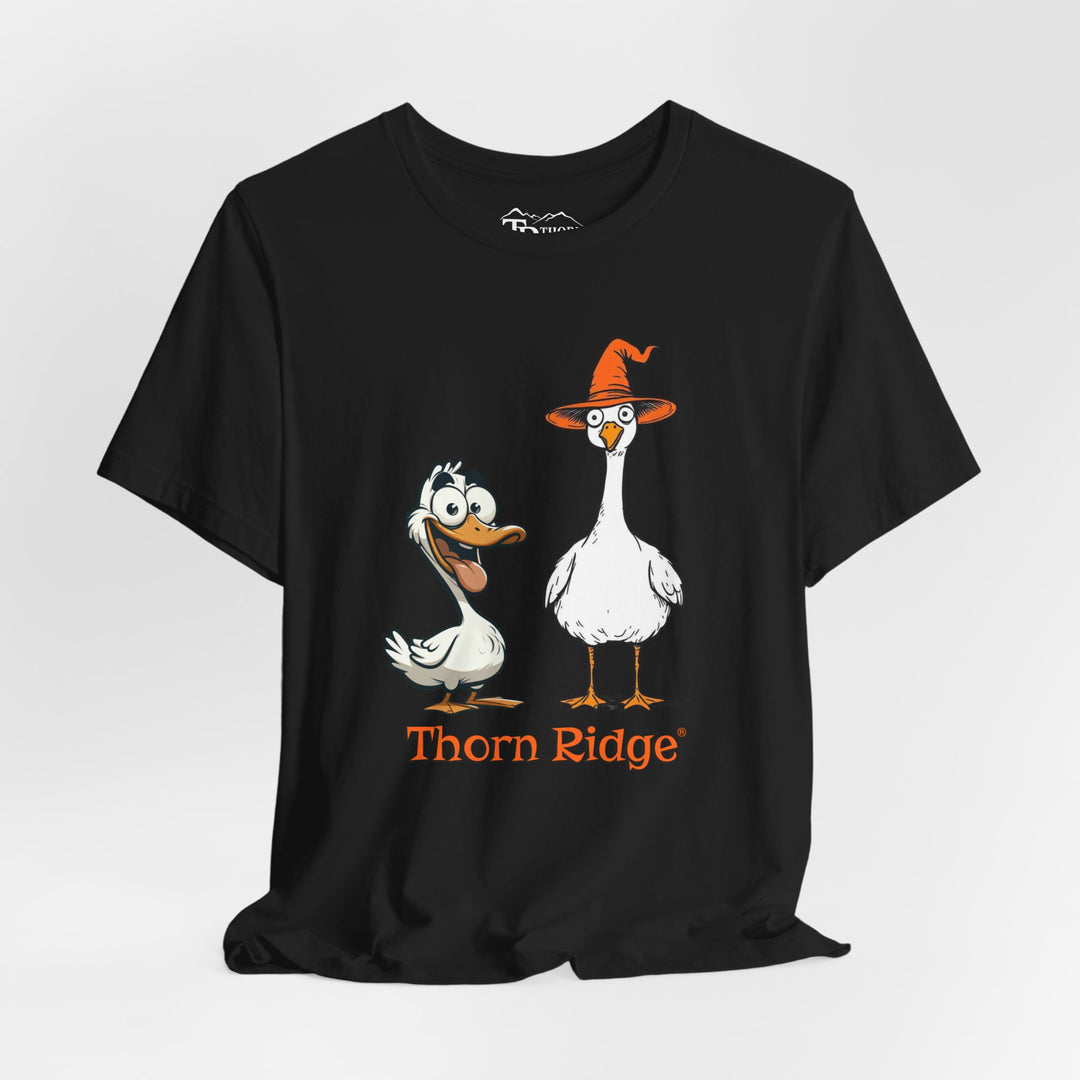 duck and goose halloween tee by Thorn Ridge. 