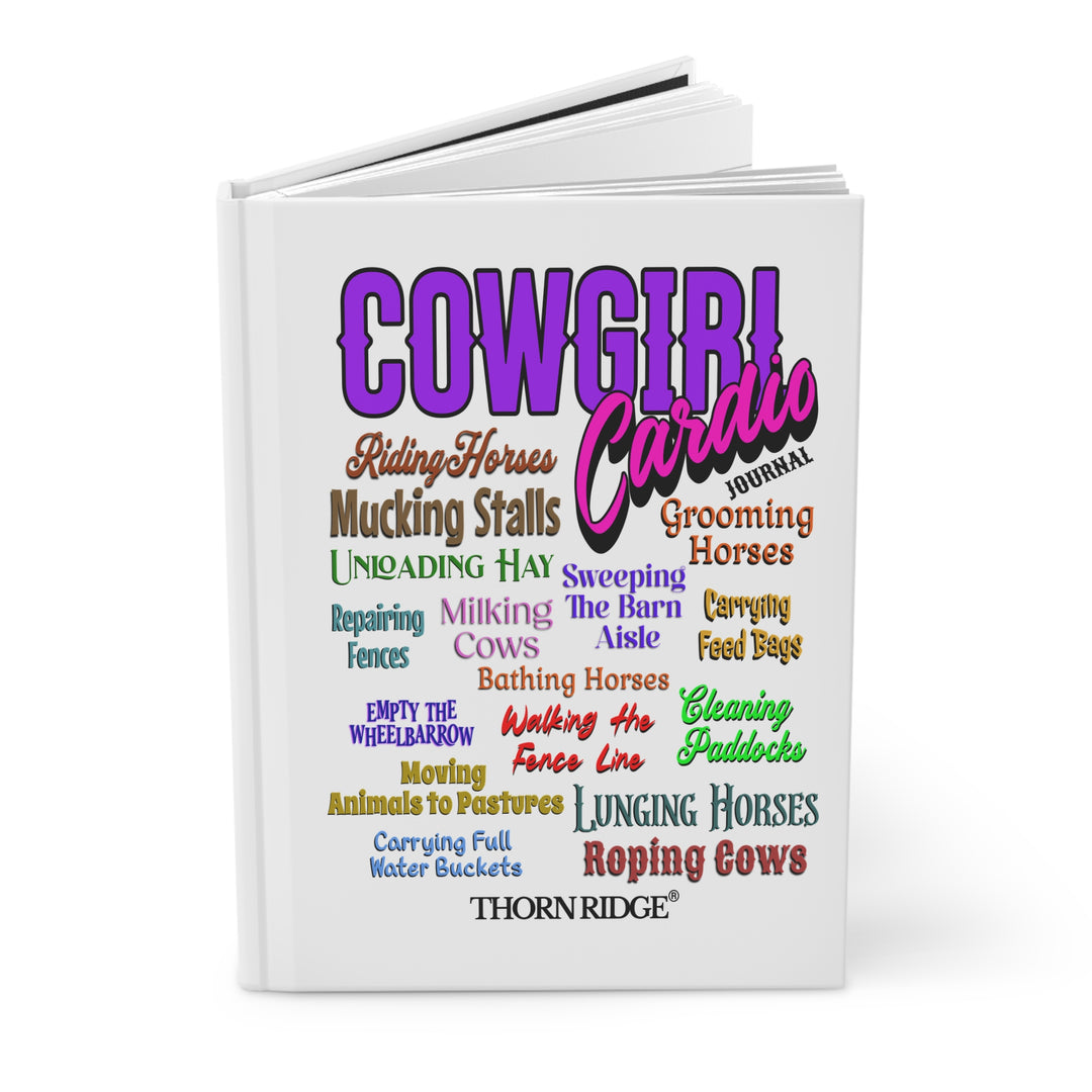 Cowgirl Cardio journal with chores