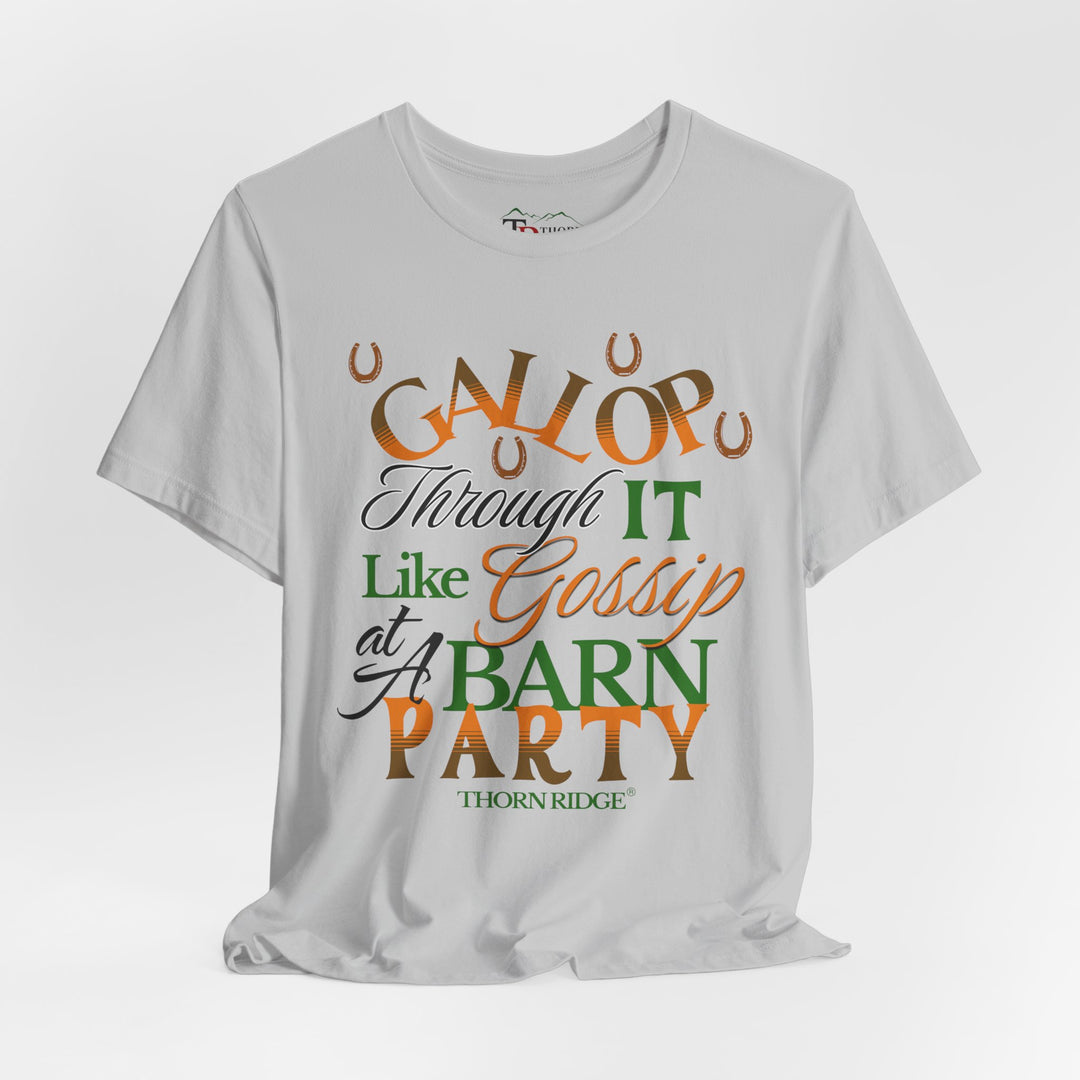 Gallop Through It Slogan Tee by Thorn Ridge®