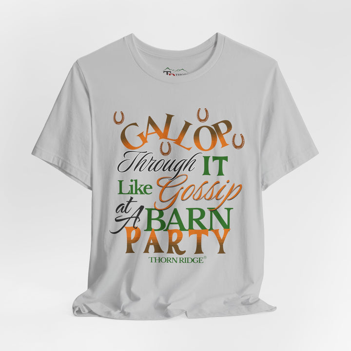 Gallop Through It Slogan Tee by Thorn Ridge®