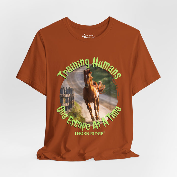 Training Humans Horse graphic tee by Thorn Ridge®