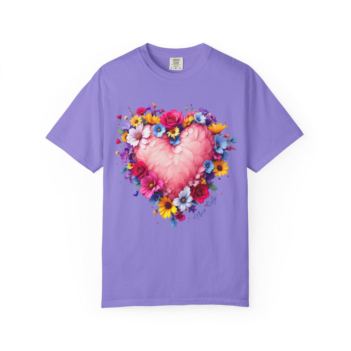 Feathers & Flowers Heart Tee
