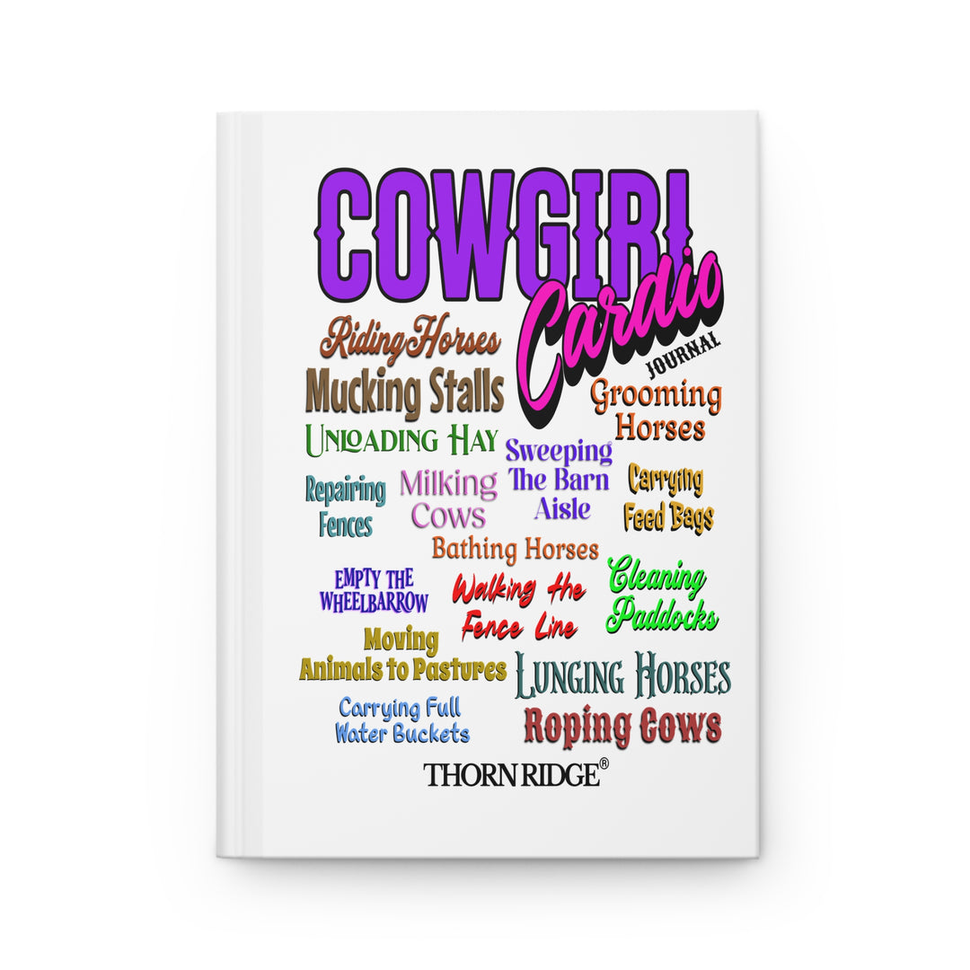 Cowgirl Cardio journal with chores