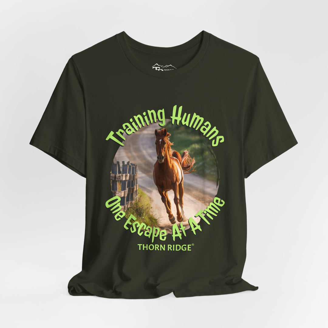 Training Humans Horse graphic tee by Thorn Ridge®