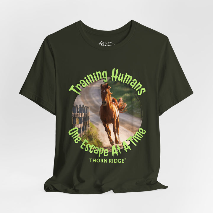Training Humans Horse graphic tee by Thorn Ridge®