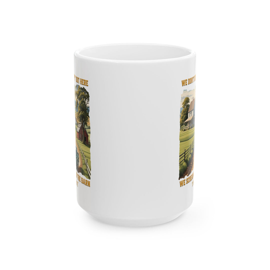 Barn Therapy mug by Thorn Ridge®