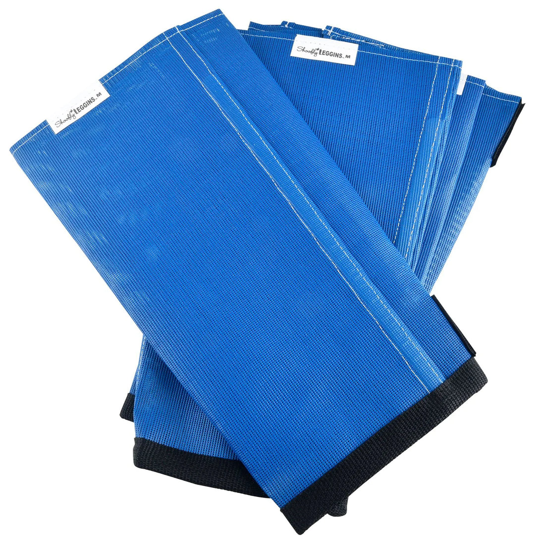 Shoofly leggins for horses blue