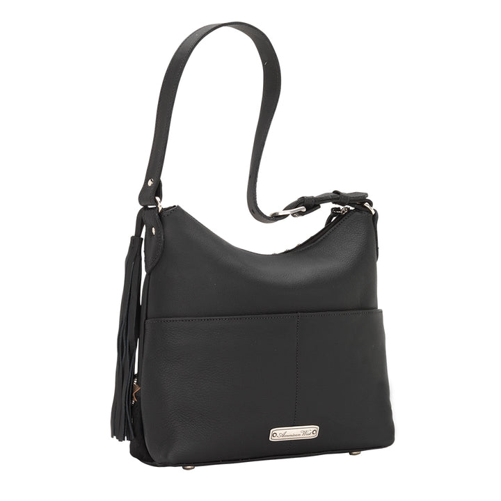 Wild Horses Zip Top Shoulder Bag