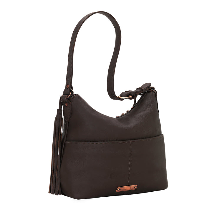 Wild Horses Zip Top Shoulder Bag