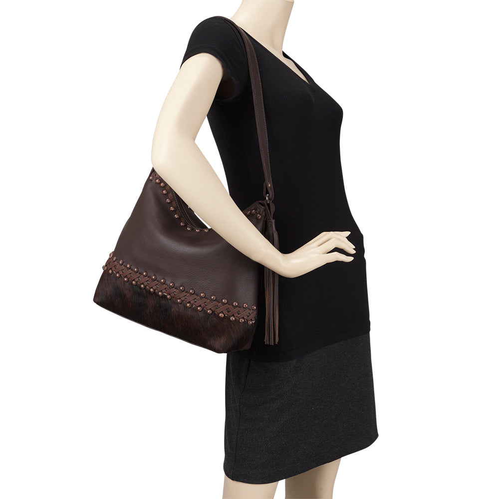 Wild Horses Zip Top Shoulder Bag