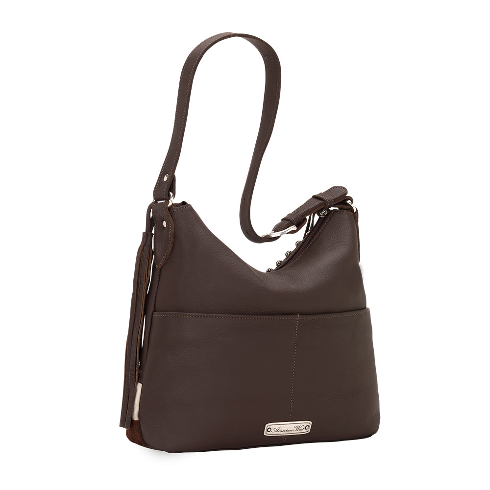 Wild Horses Zip Top Shoulder Bag