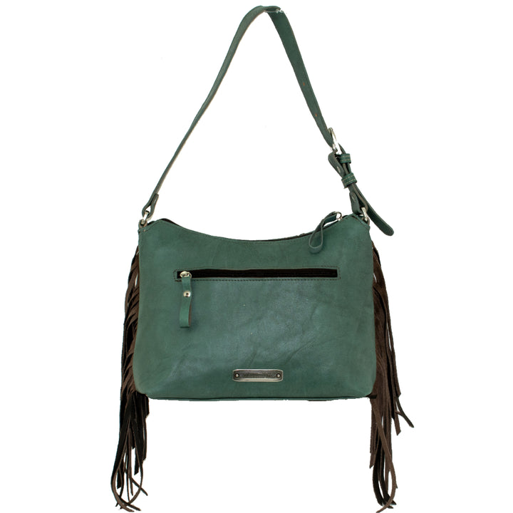 Gypsy Patch Zip Top Shoulder Bag