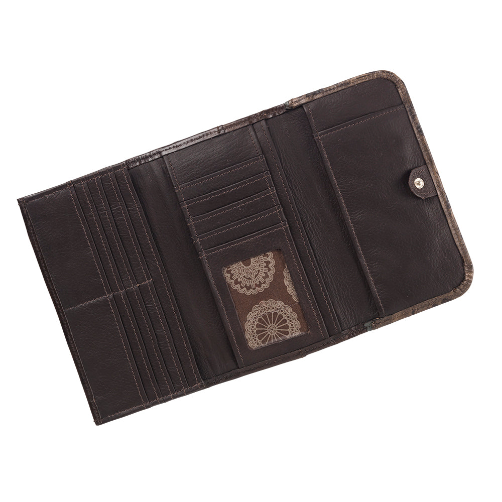 Saddle Ridge Ladies' Tri-Fold Wallet