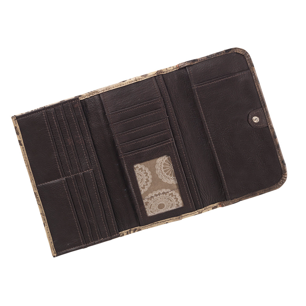 Saddle Ridge Ladies' Tri-Fold Wallet