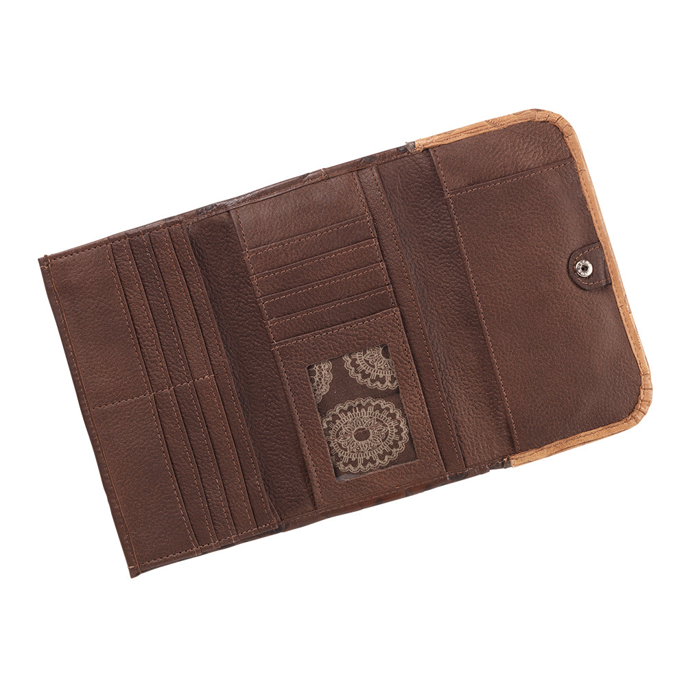 Saddle Ridge Ladies' Tri-Fold Wallet