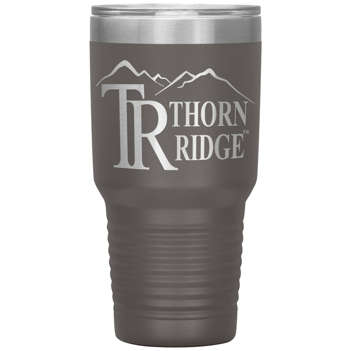 30oz Insulated Dark Colored Tumblers Pewter