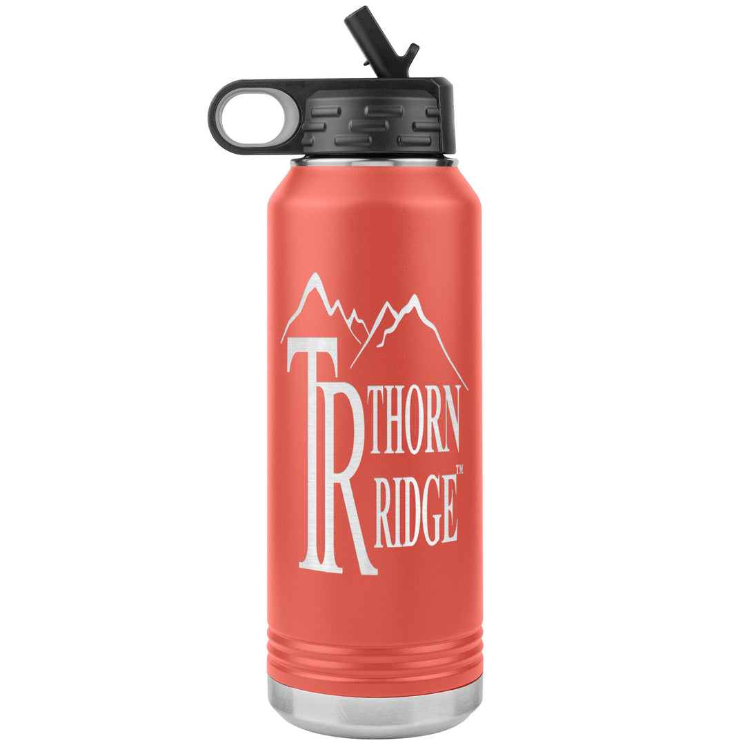 32 oz Stainless Steel Water Bottle Coral