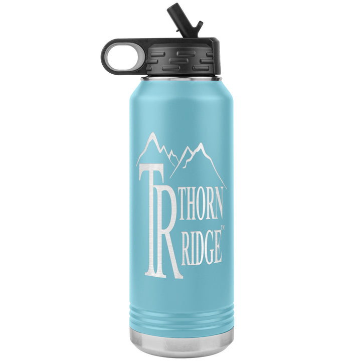 32 oz Stainless Steel Water Bottle Light Blue
