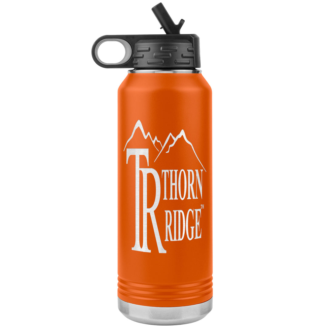 32 oz Stainless Steel Water Bottle Orange
