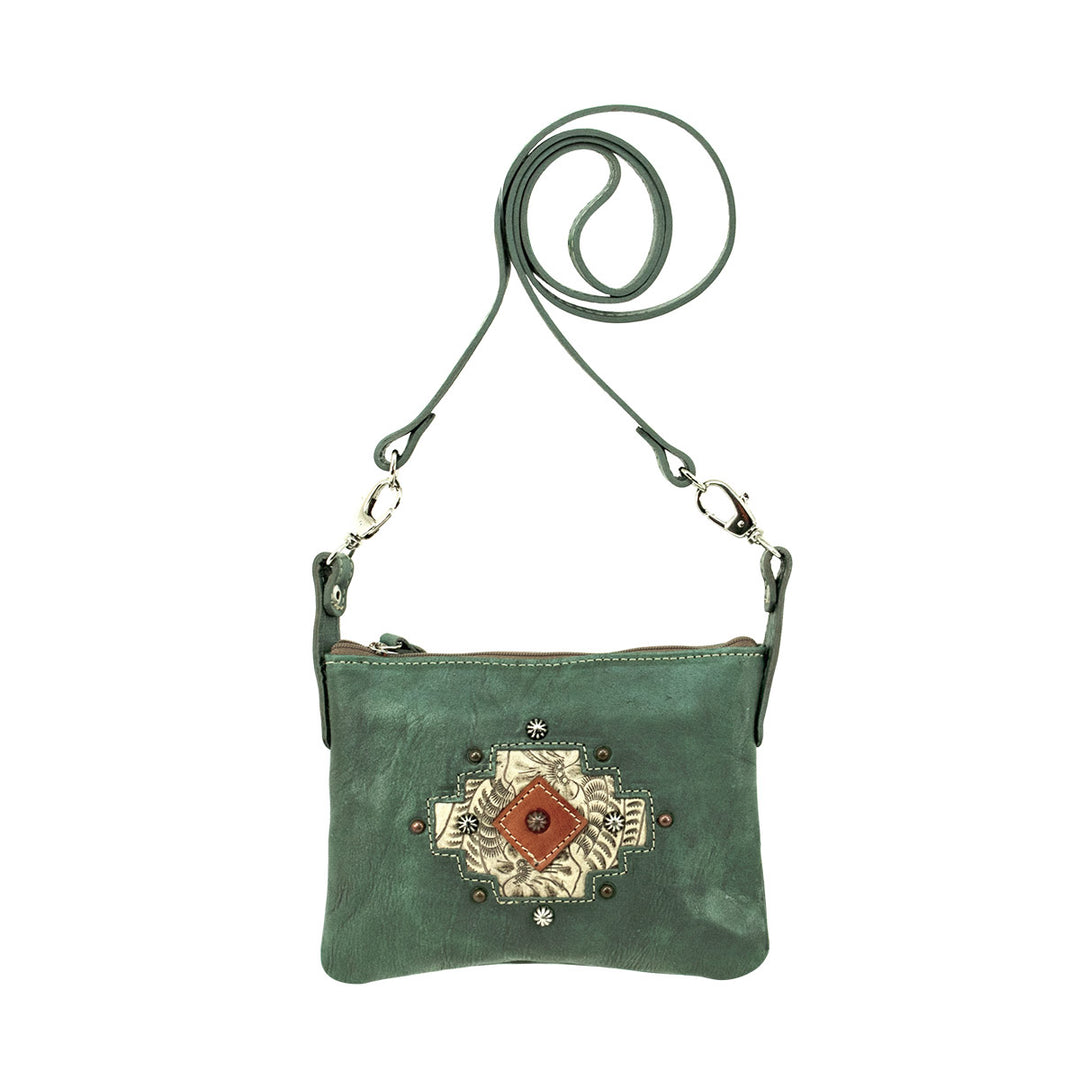 Navajo Soul Trail Rider Crossbody/Hip Bag Marine Turquoise