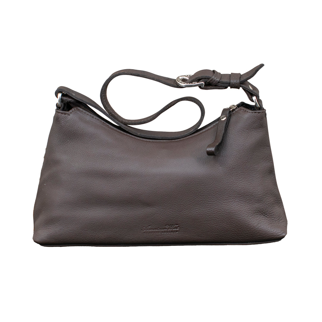 American West handbag purse described as Cowtown Zip-Top Shoulder Bag