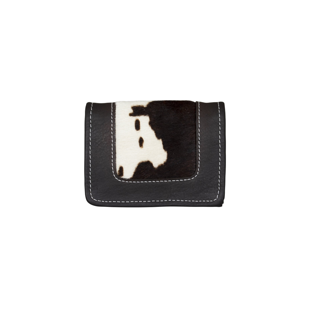 Hair-On Small Ladies' Tri-Fold Wallet