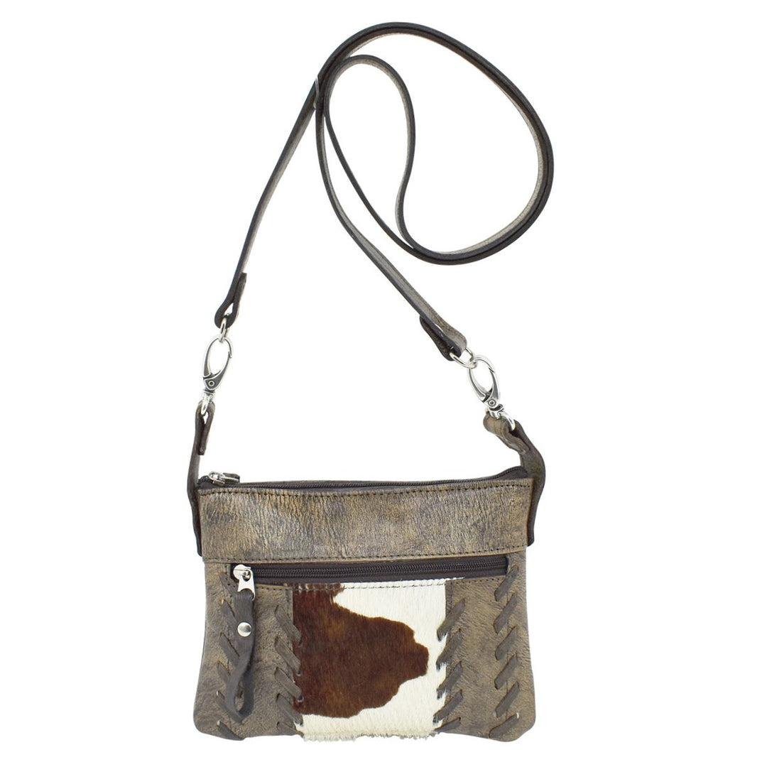 Cowtown Trail Rider Crossbody/Hip Bag Pony Charcoal