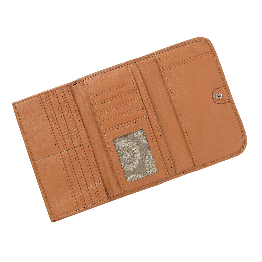 Tribal Weave Ladies' Tri-Fold Wallet