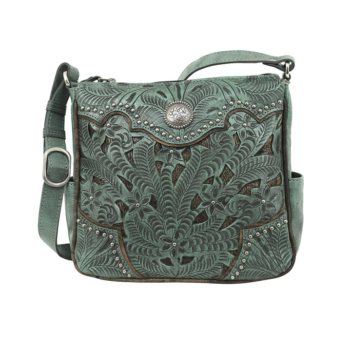 Inlay Eagle Messenger Bag Marine Turquoise