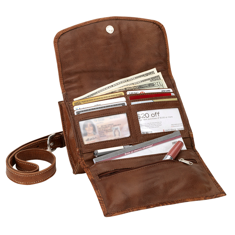 Desert Wildflower Texas Two Step Crossbody Bag/Wallet