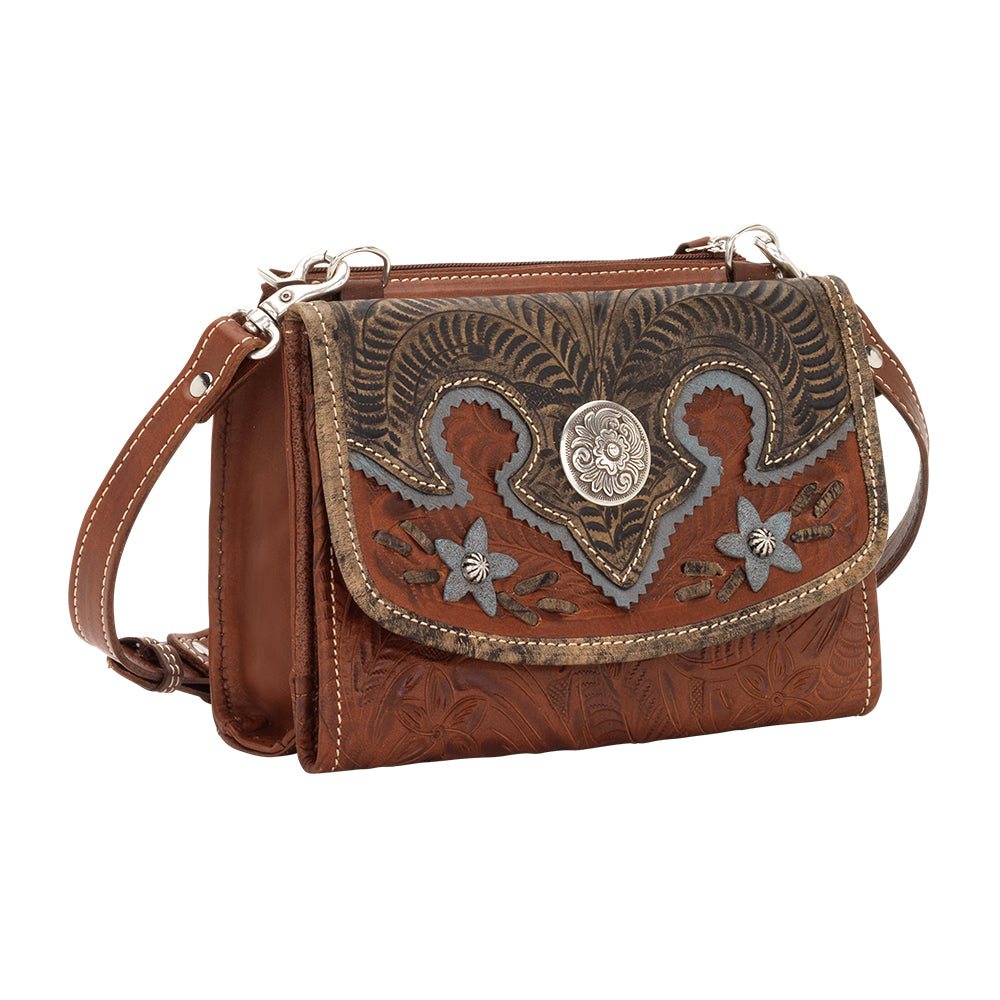 Desert Wildflower Texas Two Step Crossbody Bag/Wallet